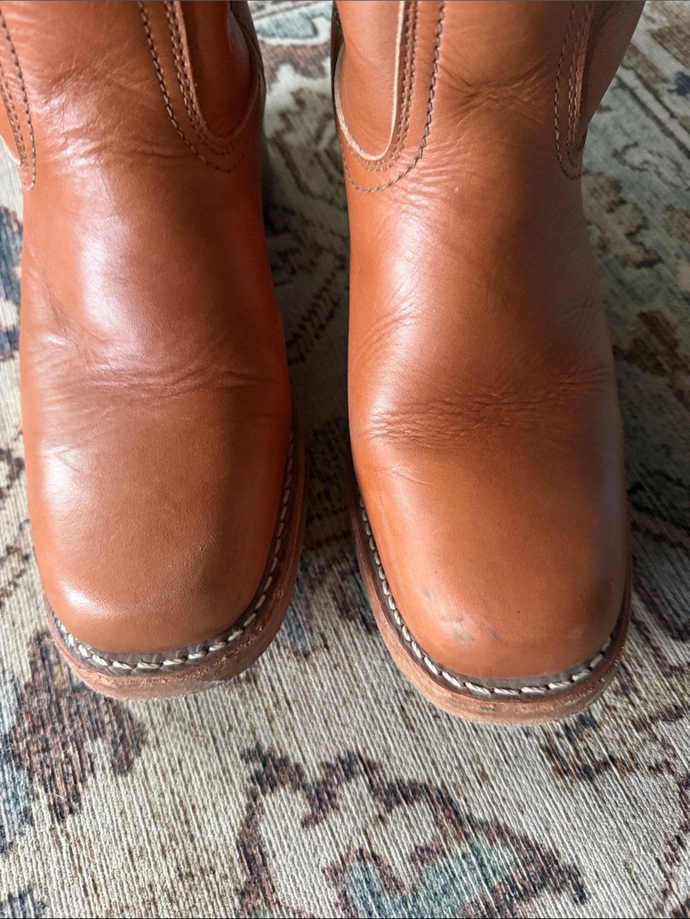Frye Campus 14 L Saddle Leather Boots - Picture 9 of 11